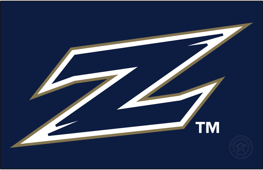 Akron Zips 2015-2021 Alt on Dark Logo iron on transfers for T-shirts